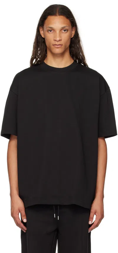 Hugo Boss Black Heavyweight T-shirt In 001-black