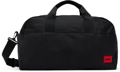 Hugo Boss Black Holdall Duffle Bag In 002-black
