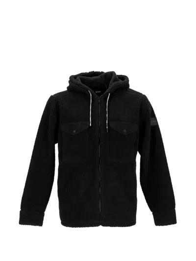 Pre-owned Hugo Boss Black Hooded Jacket