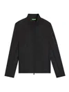 Hugo Boss Cropped Down Jacket With Water-repellent Finish In Black