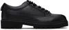 Hugo Boss Lace-up Derby Shoes In Black