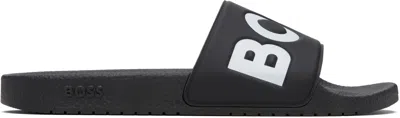 Hugo Boss Black Large Logo Detail Slides