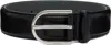 Hugo Boss Black Leather Belt In Black