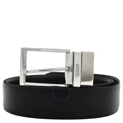 Hugo Boss Black Leather Belt And Card Holder Set