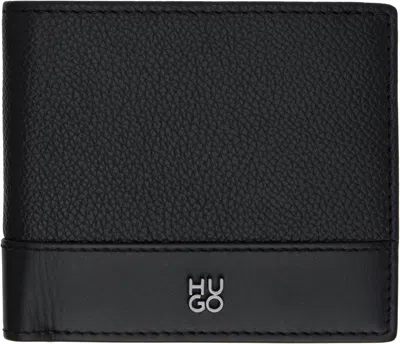Hugo Boss Black Leather Bifold Wallet