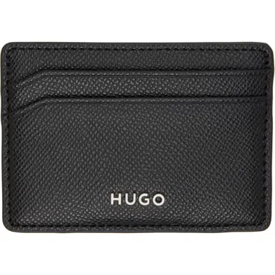 Hugo Boss Black Leather Card Holder