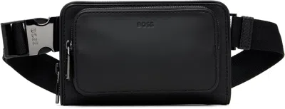 Hugo Boss Black Leather Fanny Pack