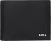 Hugo Boss Black Leather Logo Lettering Wallet