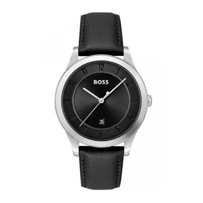 Hugo Boss Black Leather Watch