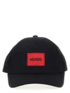 Hugo Boss Logo Patch Cap Hats Black