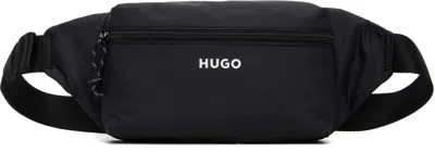 Hugo Boss Everett Logo-print Belt Bag In Black