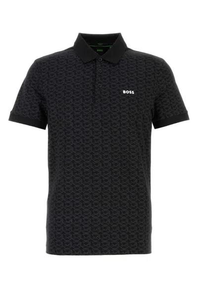 Hugo Boss Black Logo Cotton Polo