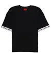 Hugo Boss Boss Basic Cotton T-shirt In Black