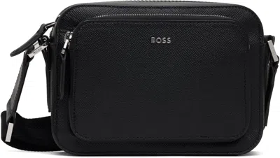 Hugo Boss Black Logo Hardware Bag In 001-black