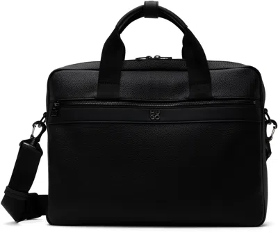 Hugo Boss Black Logo Hardware Faux-leather Briefcase