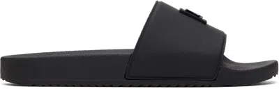 Hugo Boss Black Logo Hardware Sandals In Multi