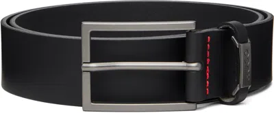 Hugo Boss Black Logo-keeper Buffalo Leather Belt