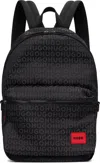Hugo Boss Black Logo Patch Backpack
