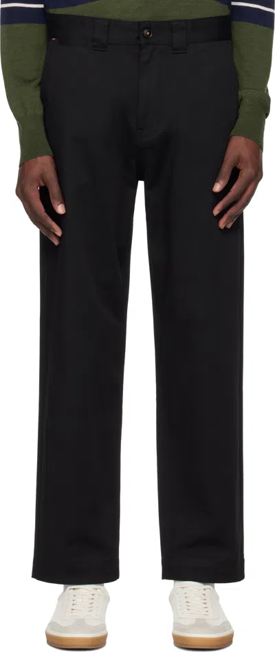 Hugo Boss Black Logo Patch Trousers