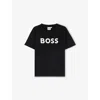 Hugo Boss T-shirt Con Logo In Black