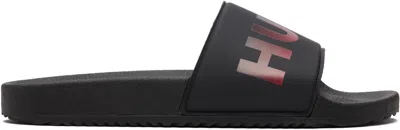 Hugo Boss Black Logo Slides