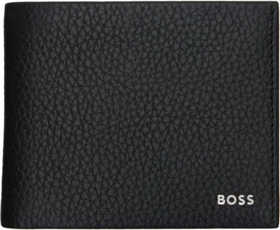 Hugo Boss Black Logo-lettering Trifold Leahter Wallet