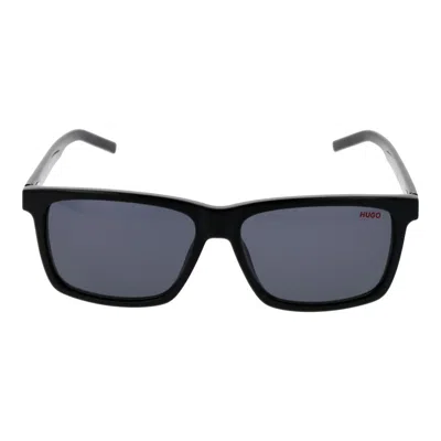 Hugo Boss Square Sunglasses In Black