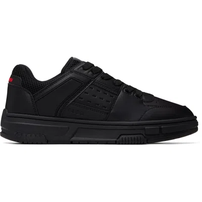 Hugo Boss Hugo Sneaker Con Dettagli In Mesh In Black