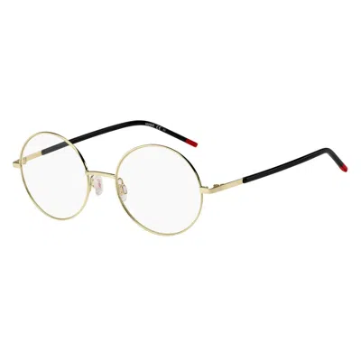 Hugo Boss Black Metal Frames In Gold