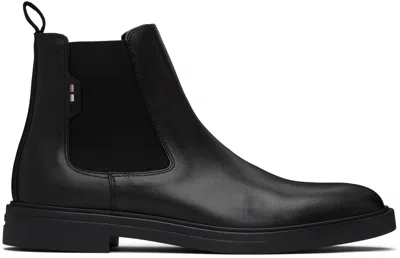 Hugo Boss Black Nappa Leather Chelsea Boots