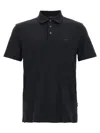 Hugo Boss Blue Palosh 30 Polo Shirt In Black