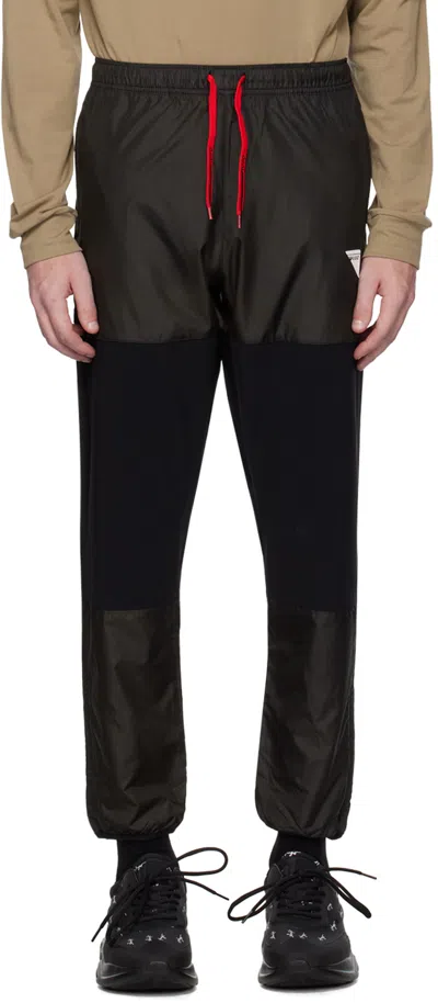 Hugo Boss Black Paneled Track Pants In 1 Black
