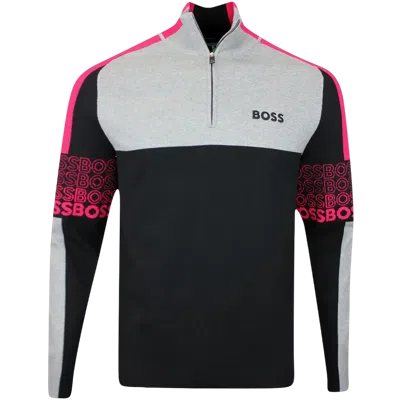 Pre-owned Hugo Boss Black Pink Mens Sweater Zolko 50492607001