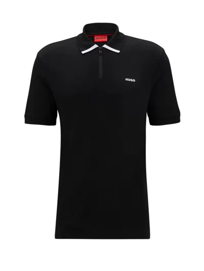 HUGO BOSS HUGO BOSS BLACK POLO WITH LOGO