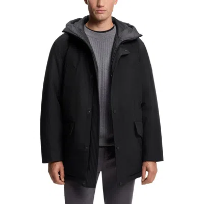 Hugo Boss Black Polyester Full-length Jacket