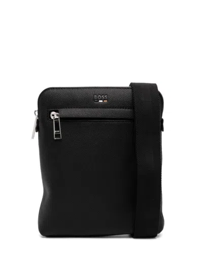 HUGO BOSS MEN BLACK RAY CROSSBODY BAG