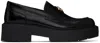 Hugo Boss Black Rebby Loafers In 001 Black
