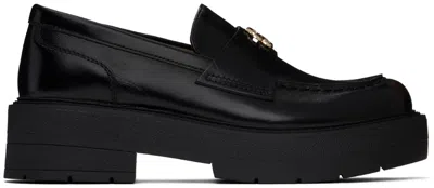 Hugo Boss Black Rebby Loafers In 001 Black