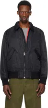 Hugo Boss Black Recycled Nylon Bomber Jacket