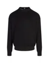 Hugo Boss H-daero Crewneck Sweatshirt In Black