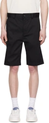 Hugo Boss Black Regular-fit Shorts In 001-black