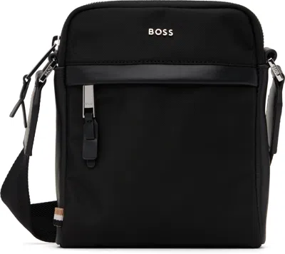 Hugo Boss Black Reporter Bag In 001-black