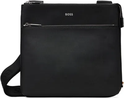 Hugo Boss Black Saffiano Leather Bag
