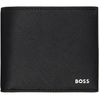 Hugo Boss Black Saffiano Leather Wallet