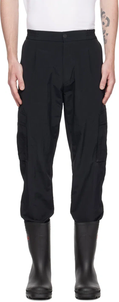 Hugo Boss Black Slim-fit Cargo Pants In Black 001