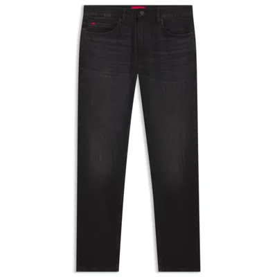 Hugo Boss Black Slim-fit Jeans In Stretch Denim