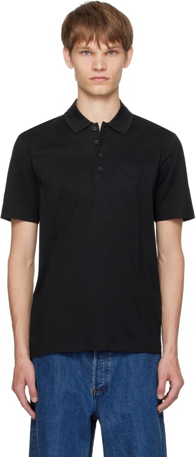 Hugo Boss Black Slim-fit Mercerized Cotton Polo