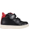 Hugo Boss Black Sneakers For Boy With Logo In Black