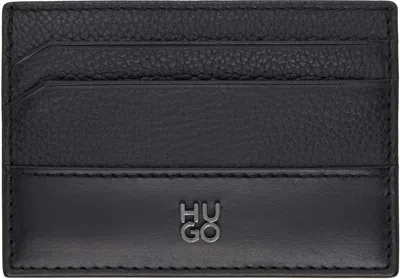 Hugo Boss Black Stacked-logo Trim Card Holder