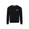 Hugo Boss Black Sweatshirt For Boy With Logo In Black